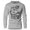 Sport Grey, variant on GYMISH I Would FLEX Lightweight Long Sleeve Hooded T-Shirt for Men – Funny Workout Hoodie, Gym Apparel, Sport Grey, Small