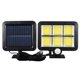 thumbnail image 1 of Solar Motion Sensor Light with Separate Panel,3 Lighting Modes,120 Bright COB LED,Cable,Waterproof Solar Powered, 1 of 5