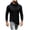 Black, variant on ZIXKCGDSE Mens Shirt Casual Loose Long Sleeved Pullover Hooded Outdoor Running Going Out Size L