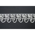 thumbnail image 1 of Altotux 1.25" Embroider Floral 12 Color Venice Lace Trim Guipure Trimming 2 Yard (Ivory), 1 of 2