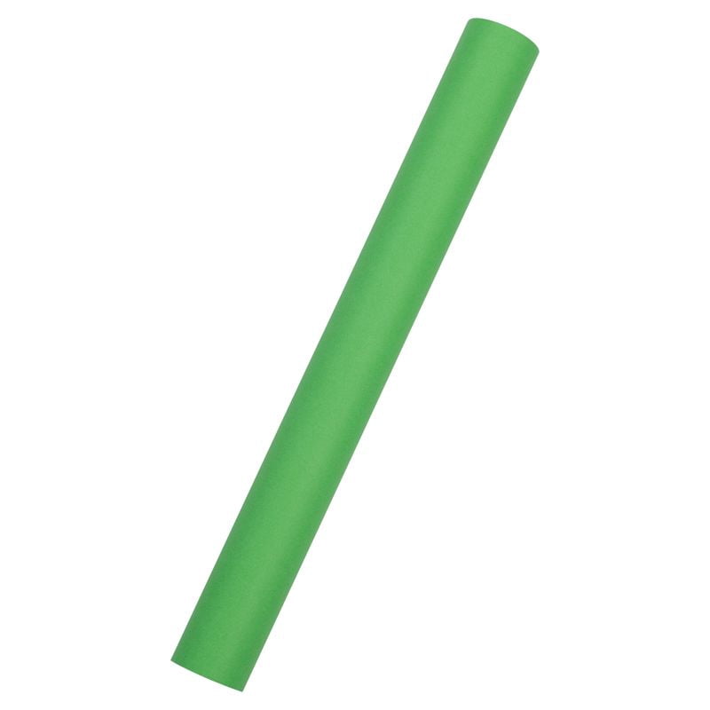 JAM Paper Matte Wrapping Paper, 26.3 Sq ft (17 in x 18 Ft), Lime Green, Roll 1 Pack