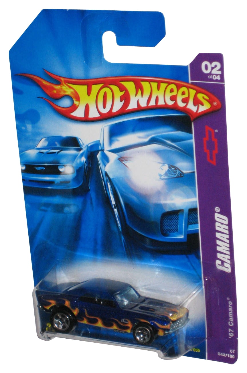 Hot Wheels X-Ray Cruiser Series 3/4 (1998) Blue '67 Camaro Toy Car