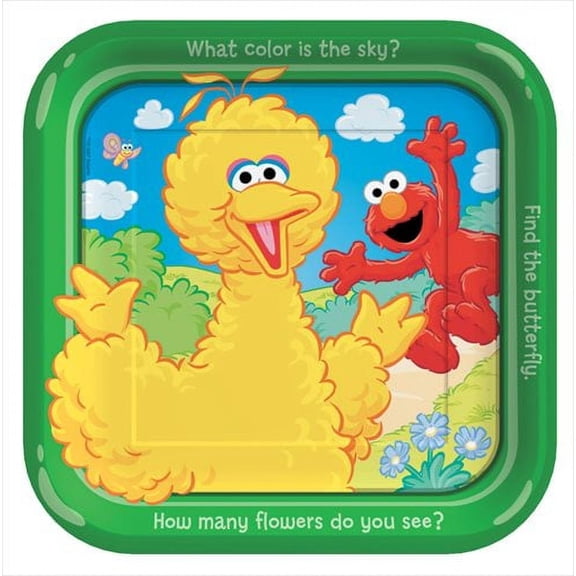 Sesame Street 'Sunny Days' Small Paper Plates (8ct)