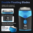 thumbnail image 3 of Kemei 8534 Professional Cordless Hair Clipper for Men, Beard Trimmer Kit with T Blade, Barber Set, 3 of 7