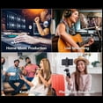 thumbnail image 4 of 4-Channel Musical Portable Mini Audio Mixer Live Multi-function Mixing Console USB Sound Recording Device Music Equipment Interface Mixer 48V Phantom Power for Conference Recording Karaoke L, 4 of 7