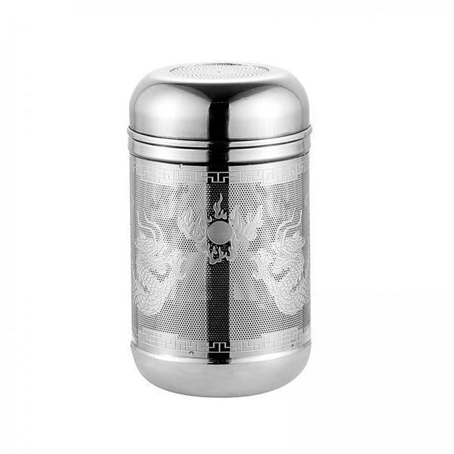 2x Infusor de Té Suelto, Colador de Té, Filtro de Té de Acero Inoxidable con Tapa, Infusor de Especias, Colador de Tetera para Guisos de Té de Hojas 2 piezas