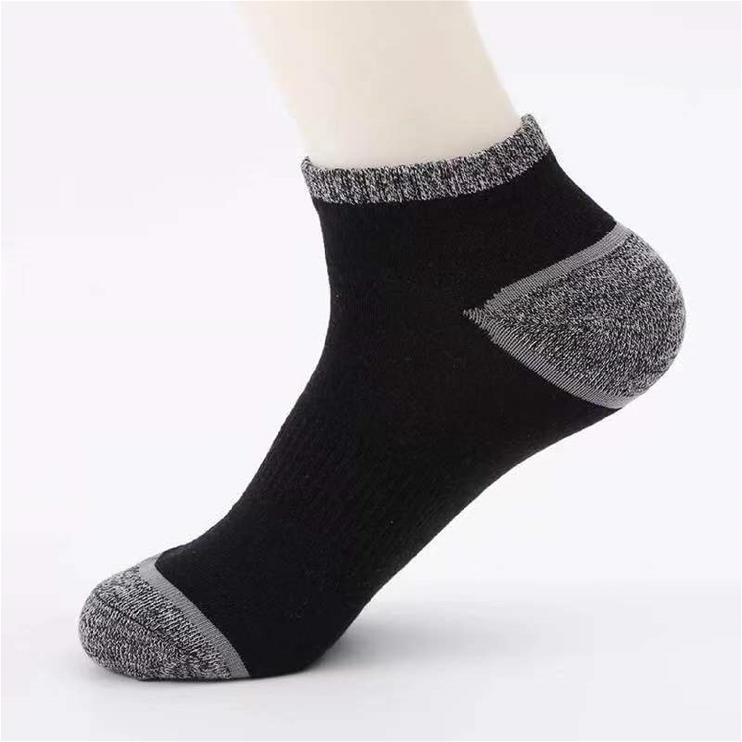 10 Pairs Men Ankle Socks Cotton Non-slip Sports Socks Casual Men's ...