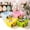 Blue, variant on FEOLGEHLY Colorful Rooster Easter Baskets Felts Candy Storage Baskets Decorative Storage Boxes for Easter Eggs, Funny Desktop Storage Bin for Holiday Party Supplies