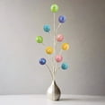 thumbnail image 3 of 27" Sequin Ball Spray: Multi, 3 of 3
