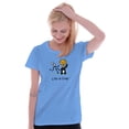 thumbnail image 4 of BBQ Exploding Fire Unlucky Grilling Women's T Shirt Ladies Tee Brisco Brands S, 4 of 6