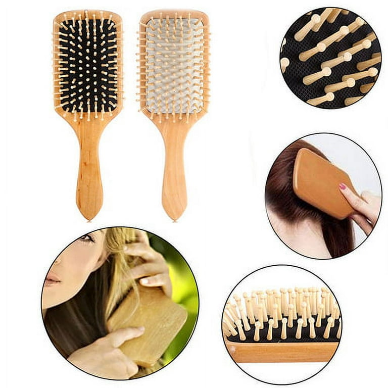 1PCS Hair Brush Combs Cleaner Wooden Comb Cleaner Hair Removal