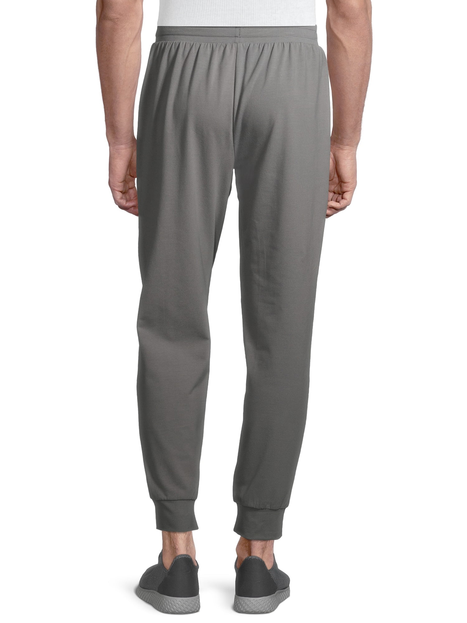 Athletic Works Men's Jersey Joggers, up to Size 2XL