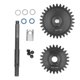 thumbnail image 1 of 2PCS Spur Gears 1.5M Hardened Steel Gear and Drive Shaft Set Gear Replacement for Traxxas 1/5 RC Car 25T+30T, 1 of 1