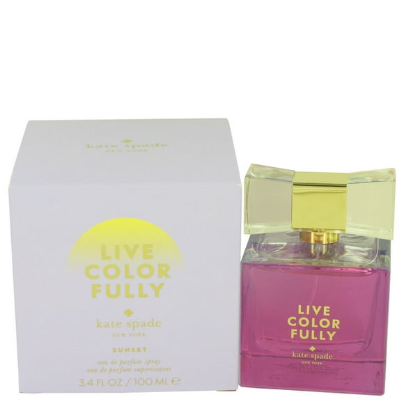 Vivez le Coucher de Soleil Coloré par Kate Spade Eau de Parfum Spray 3,4 oz Pack de 2