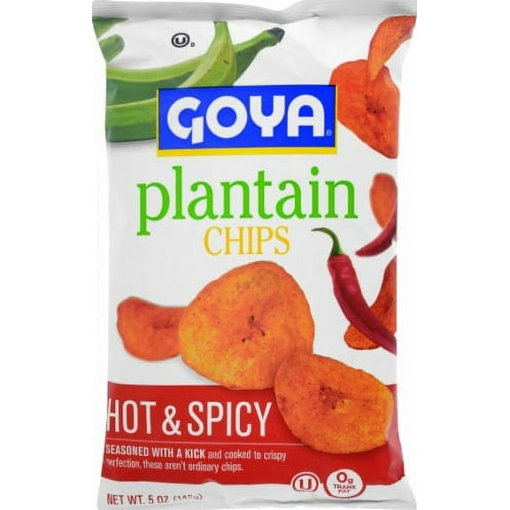 2X - Goya Hot & Spicy Plantain Chips