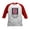 Red/White, variant on CafePress - Free Your Mind Kids Baseball Jersey - Kids Cotton Baseball Jersey, 3/4 Sleeve Shirt