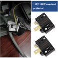thumbnail image 3 of eMagTech 2PCS Refrigerator Overload Protector Freezer Compressor Replacement Part Compatible with LG Compatible with Kenmore Refrigerator 6750C-0004R PS3529535 AP4651578 1268273, 3 of 7
