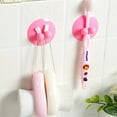 thumbnail image 3 of VONKY 4pcs Multifunctional PVC Material Bathroom Kithen Vacuum Sucker Hook Wall Hanger Strong Suction Force, 3 of 8
