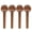 Mahogan, variant on SDFGTstore Rosewood Violin Tuning Pegs Ergonomic Design for Easy Adjustment and Installation