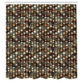 thumbnail image 2 of Ambesonne Abstract Shower Curtain, Polka Dots Hipster Fun Art, 69"Wx75"L, Taupe Peach, 2 of 4