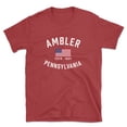 thumbnail image 1 of Ambler Pennsylvania Patriot Men's Cotton T-Shirt, 1 of 1