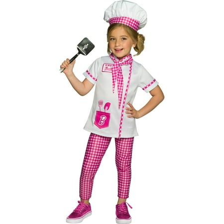 Barbie Baker/Chef Girl's Costume