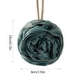 thumbnail image 3 of Rose Design Bath Sponge - Decorative Mesh Shower Pouf with Hanging Rope, 3 of 8