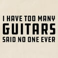 thumbnail image 2 of CafePress - I Have Too Many Guitars Tote Bag - Unisex Canvas Tote Bag, Beige, 1-Piece, 2 of 7