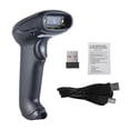 thumbnail image 2 of 2.4G Wireless Handheld Barcode Bar Code Scanner Reader with Receiver USB2.0 Cable for Supermarket Library Express Company Retail Store Warehouse, 2 of 7