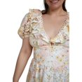 thumbnail image 4 of Vestido encaje de bolillo Tallas Extras, 51850 (Blanco floreado) blanco 42 L'ATISTE V-LAT-51850-BLANCO, 4 of 6