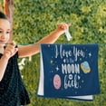 thumbnail image 2 of Coolnut Valentines Day Phrase Bath Hand Towels 2 PCS, Ultra Soft and Highly Absorbent, Love You to The Moon and Back Decorative Fingertip Face Towel for Home, Bathroom, Kitchen, 28.3"x14.4", 2 of 4