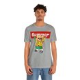 thumbnail image 3 of Summer Bear with Water Gun Adult Jersey Short Sleeve Tee, 3 of 10