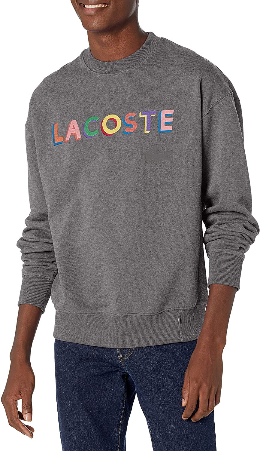 Lacoste Mens Long Sleeve Rainbow 