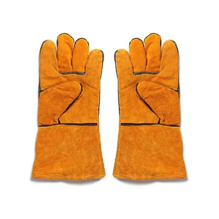 Necvior Fire Resistant Mitts for BBQ Oven Grill Fireplaces Stove Pot Holder Gloves