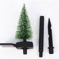 thumbnail image 4 of OUSITAID Mini Christmas Tree Stick White Cedar Outdoors  Courtyards  PatiosGround Plug Light Small Christmas Tree Gifts Multi-color, 4 of 6