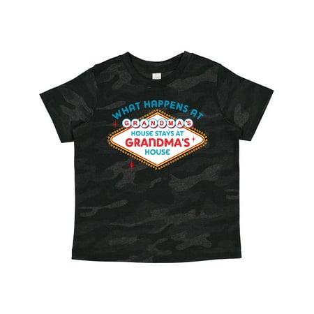 

Inktastic Las Vegas Stays at Grandma s Gift Toddler Boy or Toddler Girl T-Shirt