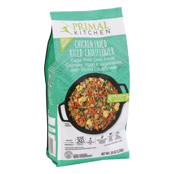 Primal Kitchen Chicken Fried Riced Cauliflower 20 Oz Walmart Com Walmart Com