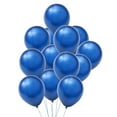 thumbnail image 5 of Guyelim party balloons 100 Pcs 10 Inch Balloons Portable Lightweight Balloons Wedding Birthday Party Latex Balloons Home Banquet Room Layout Balloons (Dark Blue), 5 of 10