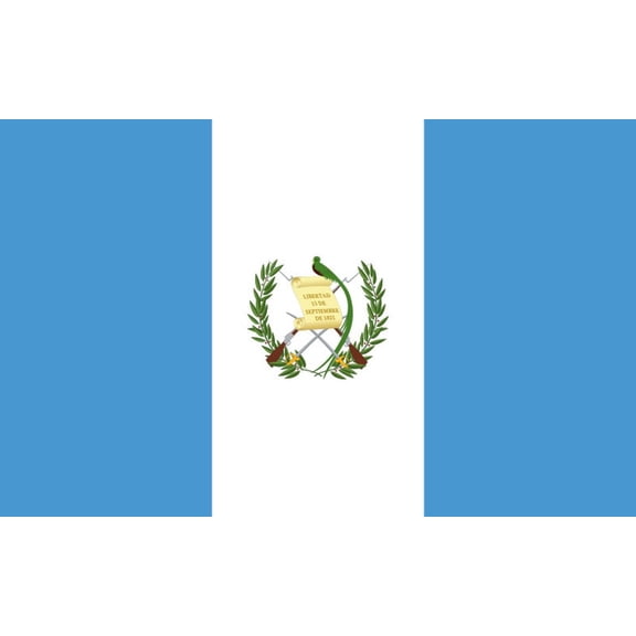 Guatemala Flag Decal Sticker - 6 inches wide