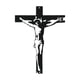 thumbnail image 1 of Cruz colgante de pared, decoración de Jesús, crucifijo, estatua, escultura para oficina, bautismo Negro, 1 of 9