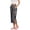 Dark Gray, variant on Women’s Post-Recovery Breakaway Capri Pants – Adaptive Wide Leg with Tear-Off Hook-and-Loop Closure Khaki S