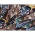 thumbnail image 3 of Ambesonne Fashion Quilted Coverlet 2 Pcs, Multicolored Feathers Plot, Twin Size, Dark Mustard and Petrol Blue, 3 of 4