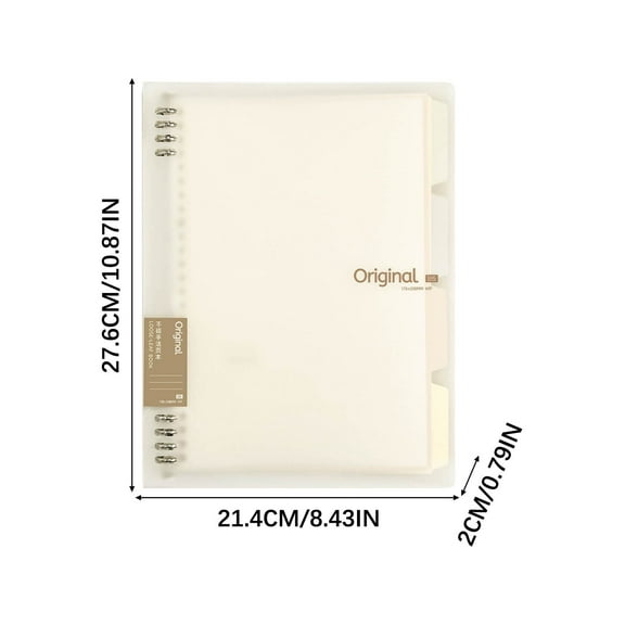 5 Star Notebook B5 Loose Leaf Notebook With Thickened Skin Feel Student Notebook