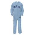 thumbnail image 3 of Mens Zip Up Hoodies and Sweatpants 2 Piece Sweatsuit Outfits Fashion City Letter Prints Track Suits Jogging Suits (Light Blue, Size XXL), 3 of 4