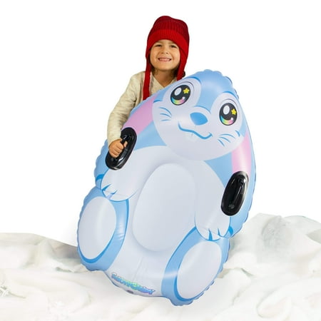 SnowCandy SC3010BNY Bunny Snow Sled, White