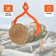 thumbnail image 2 of TABODD Claw Hook, Log Lifting Tongs， Heavy Duty Grapple Timber Claw,Lumber Skidding,Log Lifting (25"), 2 of 9