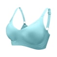 thumbnail image 2 of Babcutegg Women' s Solid Color Push-Up Bra Wire-Free Comfortable Everyday Underwear with Breathable Fabric and Natural Lift Support Size XL, 2 of 5