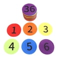 thumbnail image 1 of 36pcs Carpet Markers Carpet Spots for Classroom Learning Toys Educational Toys, 1 of 7