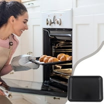 Thickened Carbon Steel Baking Pan | 3 Size Options (8", 10", 14") | Rectangular Non-Stick Oven Tray | Commercial & Household Use | Cake Bread Cookie Baking Sheet