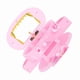 thumbnail image 3 of Caja de música con forma de corazón de bailarina bailando, caja de almacenamiento para joyas con espejo para niñas (rosa), 3 of 15